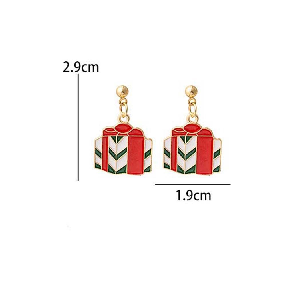 Jewelry Christmas Tree Earring Necklace Set Dangle Earring Christmas Necklace Christmas Earrings