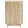Nightstand Sonoma Oak 33.5 x 34.5 x 50 cm Engineered Wood