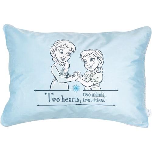 MORIPiLO Disney Pillowcase (Frozen Pillowcase for Parents and Children) Princess Elsa Blue 43x63cm Merchandise Plush Toy Cover Adult Cute Soft Zippere