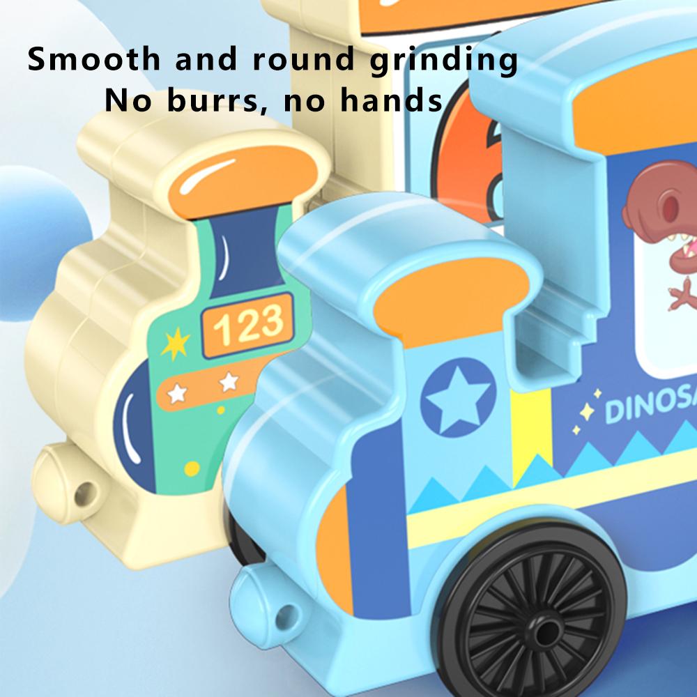 JJ924-927 Toy Train Sets with Bricks DIY Preschool Educational Toys for Toddlers Random Style