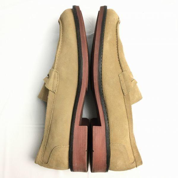 Hawkins Coin Loafer Slip-On Shoes Beige Size 27.5 Men's(USED)