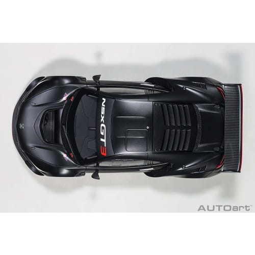 AUTOart 1/18 Scale Honda NSX GT3 2018 Matte Black Finished Product 81899