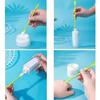 3 Mini Beauty Scrapers, Used for Cosmetic Makeup Scrapers, to Extract the Last Drop of Lotion Cream from Narrow Bottles and Jars, Small Scrapers