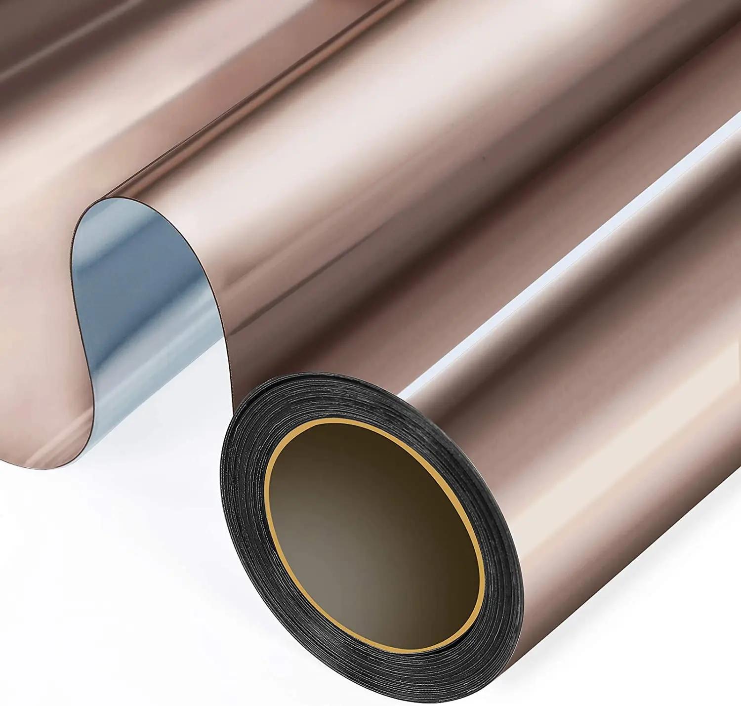 

Односторонняя зеркальная оконная пленка для конфиденциальности, дневная анти-УФ-защита от солнца, контроль тепла, светоотражающая пленка для окон для домашнего офиса, гостиной 40x200 cm