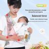 Breathable Newborn Baby Sling: Hands-Free Front Carrier for Summer