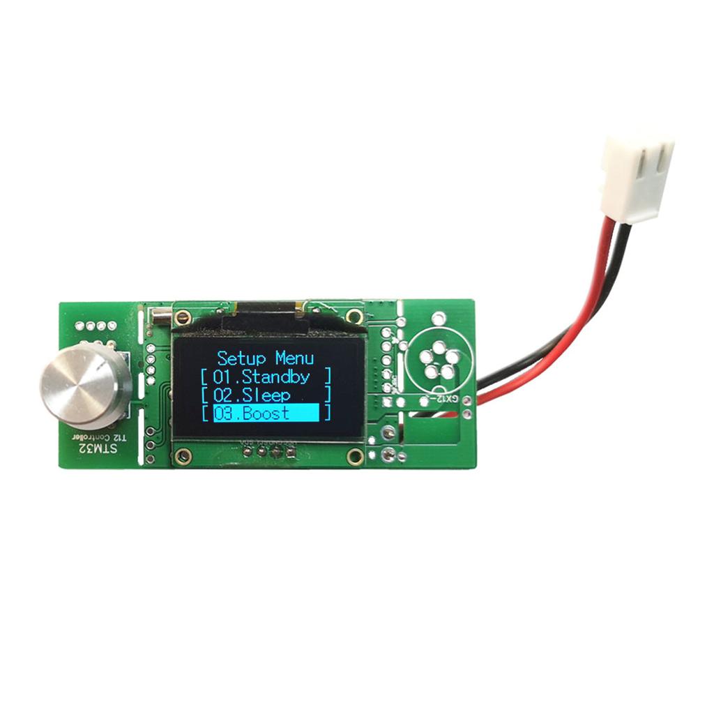 T12 Digital Soldering Station DIY Kits Temperature Controller T12 Welding Console Stm32 Oled 2.1s Large Led
