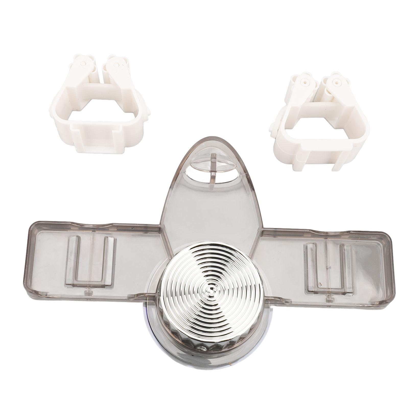 Broom and Mop Holder Suction Cup Wall Mounted PET 2 Hangers Broom and Mop     for Bathroom Kitchen Garden Laundry Room