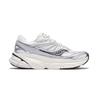 Saucony Guard 2K Comfortable Versatile Shock Absorbing Durable Low Top Casual Running Shoes Unisex sneaker White Silver S28237-5