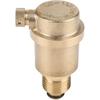 Automatic Air Vent Valve, G1/2 Brass DN15 Automatic Vent Valve for Solar Water Heater Pressure Relief Valve