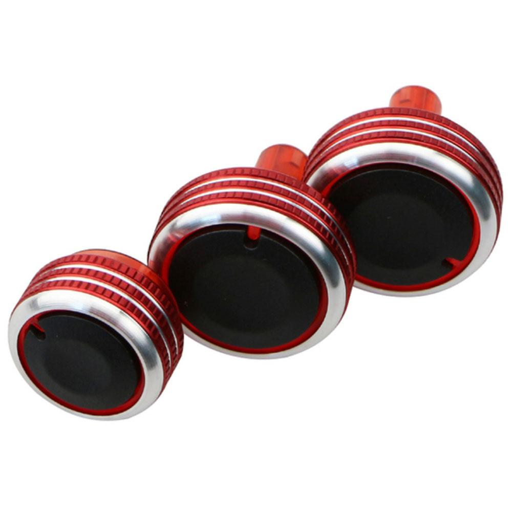 Aluminum Alloy Car Air Condition Knob AC Button Knob for Nissan Almera Latio Sunny Versa Cube March Micra Versa Note Accessories