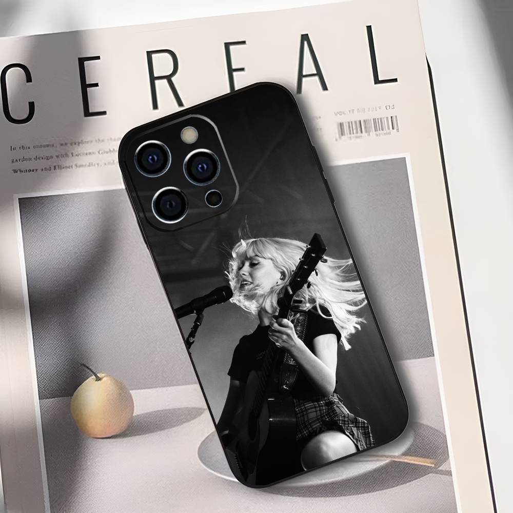 M-Maisie P-Peters Phone Case For iPhone 17,16,15,14,13,12,11 Plus,Pro Max,XS,Soft Silicone Black Cover