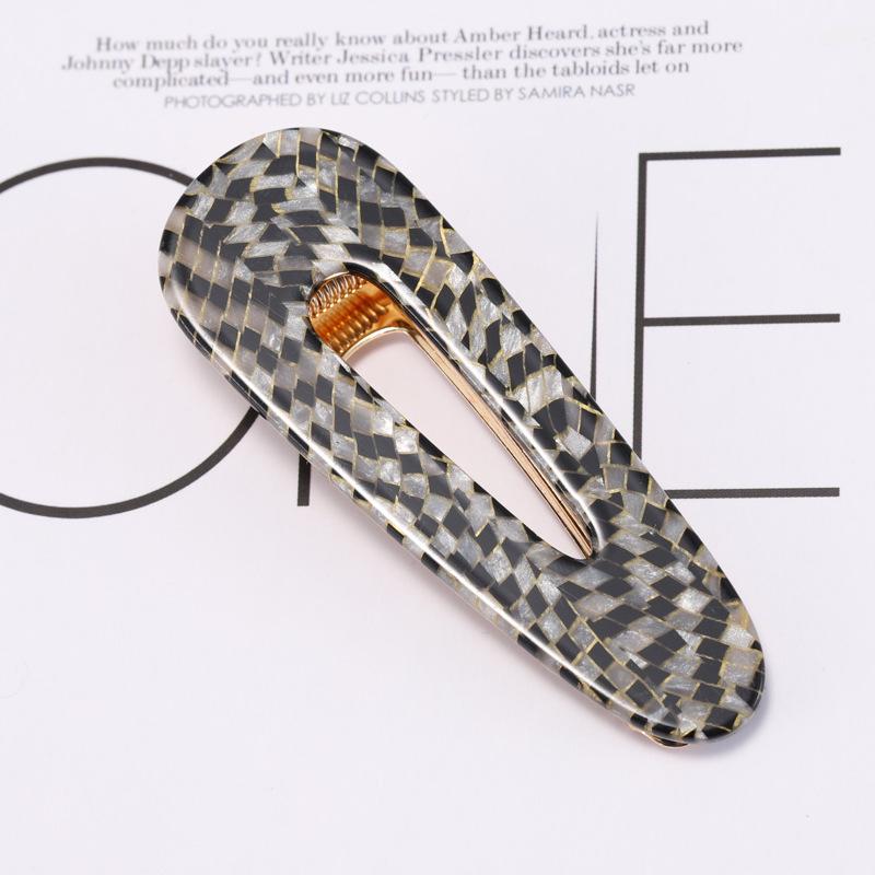 Popular Fashion Acetate Sweet Hairpins Girls Hair Clips Pin Barrette Accessories For Women Lady Hairclip Hairgrip Headwear