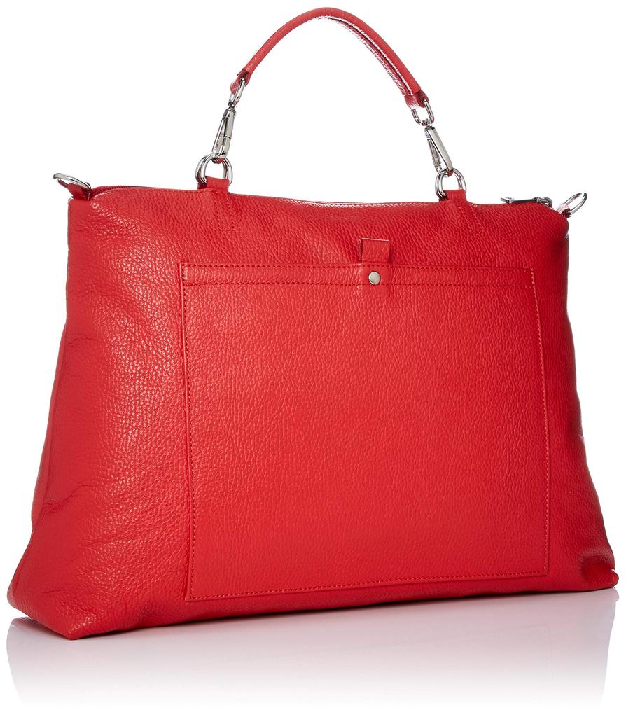 F8 Bag Leather Handbag L Red Edition In Red [Fabolsa] <Made Italy> F80011-022-001