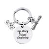 Stainless Steel Graduation Keychain Pendant - Gift Engraving Available
