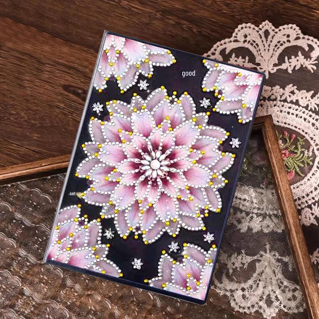 DIY Diamond Painting Business Notebook – Creative Dot Drill Writing Book for Kids