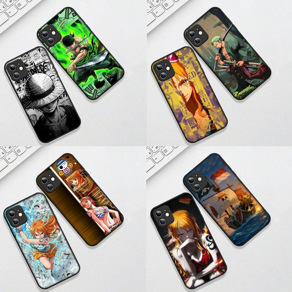 for Samsung Galaxy S20 S22 S21 FE Ultra Plus A07 A17 A15 A16 A25 A57 A37 Phone Cover Case One Pieces Luffy Nami Roronoa Zoro