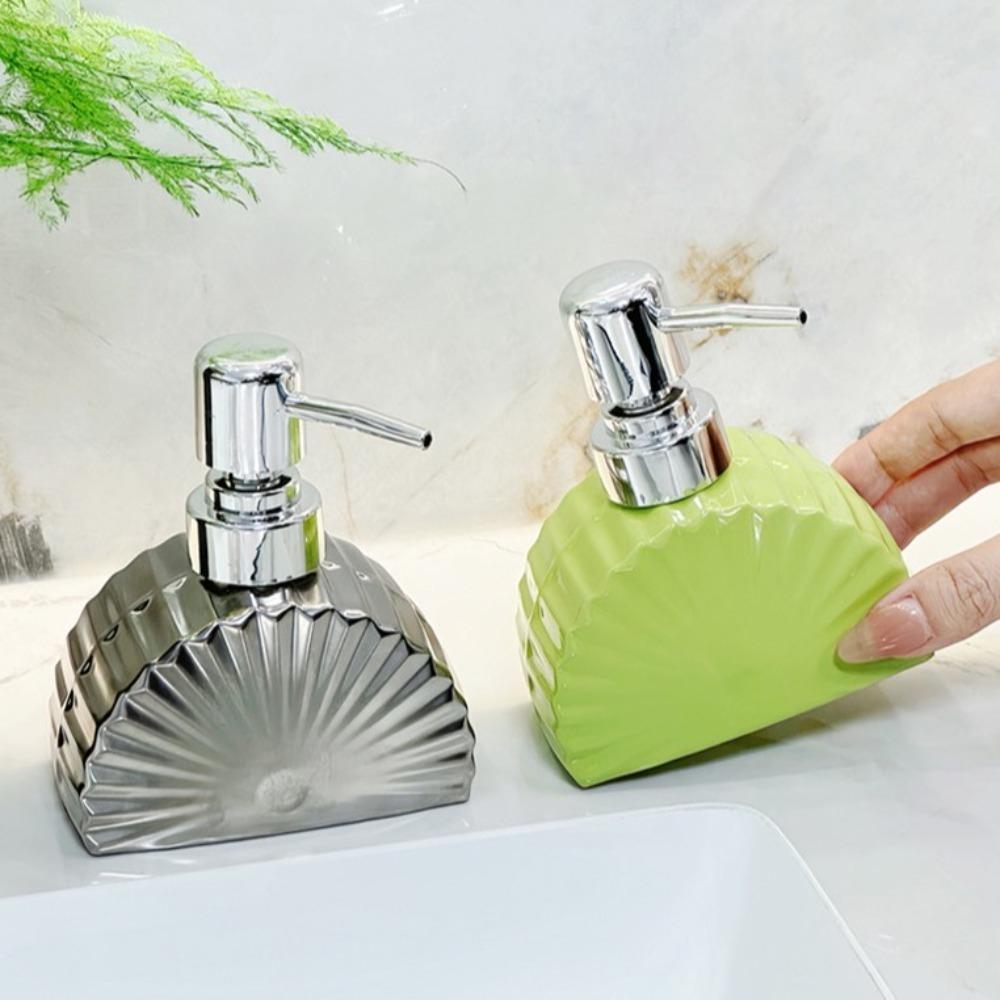 Elegant Press Separate Bottle Light Luxury Ceramic Empty Bottle Hand Sanitizer