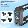 For Insta360 X5 Panoramic Action Camera Magnetic Quick Release Plastic Protective Frame