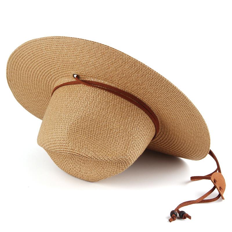 Neutral Summer Sun Hat, Wide Edge Sun Hat, Outdoor Tourism Beach Hat