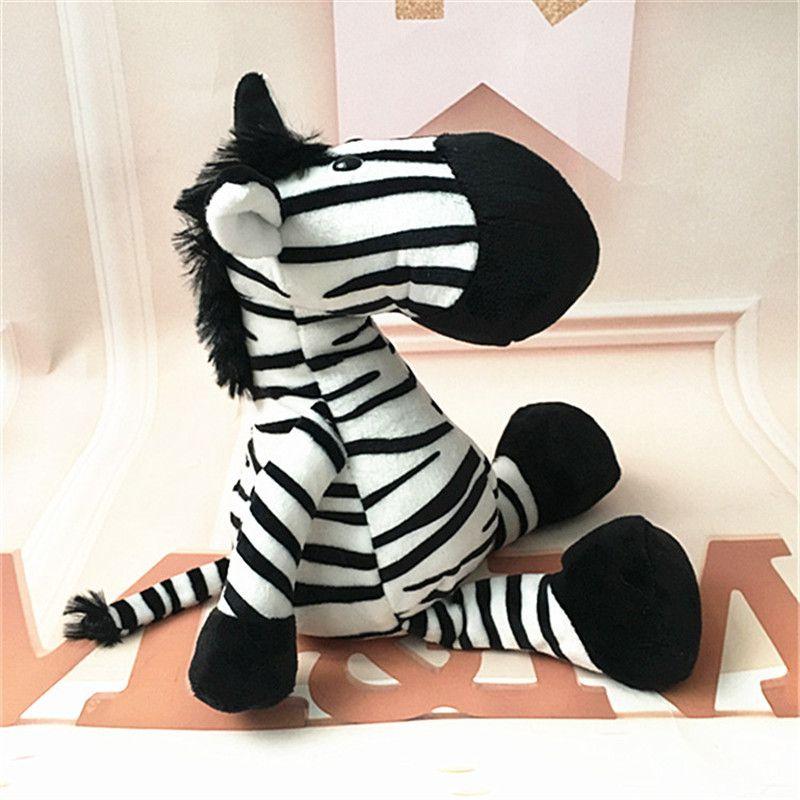 Jungle Animal Plush Toy Adorable Pp Cotton Stuffed Doll For Kids Babies