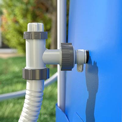 Hortum Adaptörü Yüksek Dayanıklılık Paslanmaz Plastik Havuz Filtre Pompası INTEX için Hortum Dönüşüm Adaptörü