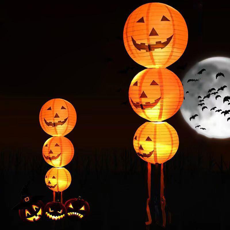 1/5 Stück Halloween Kürbis Laternen Halloween Dekorationen Laternen Cosplay Requisiten Haus Außen Dekoration Kein Strom Benötigt