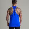 Do The Work  Fitness Gym Sports Mens Bodybuilding Brand Fashion Casual Pure Cotton Striped Weightlifting Summer Basketball Tank Top