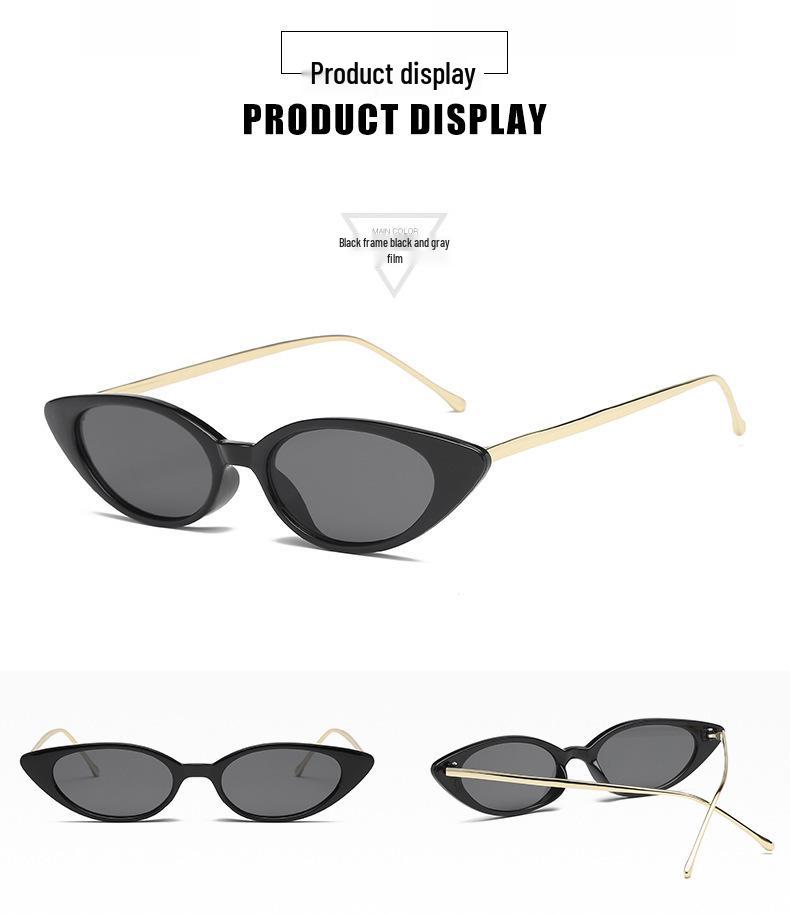 Trendy Women's Retro Round Frame Anti-UV Sunglasses