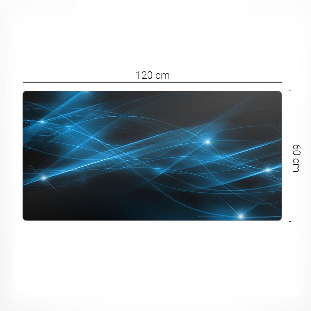 Desk Keyboard Mouse Protective Mat Luminous Lines 120X60 Cm