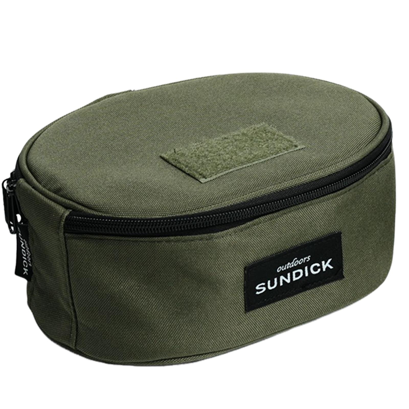 

Portable Sierra Bowl Pouch with Zipper Tableware Cups Carrying Case Organizer Outdoor Camping Travel Barbecue Picnic Pouch