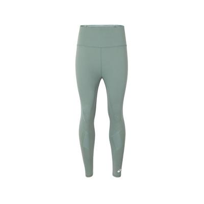 Asics Womens Fashionable Simple Slim High-Waisted Sports Long Pants Women Bottoms Gray-Green 2012D245-400