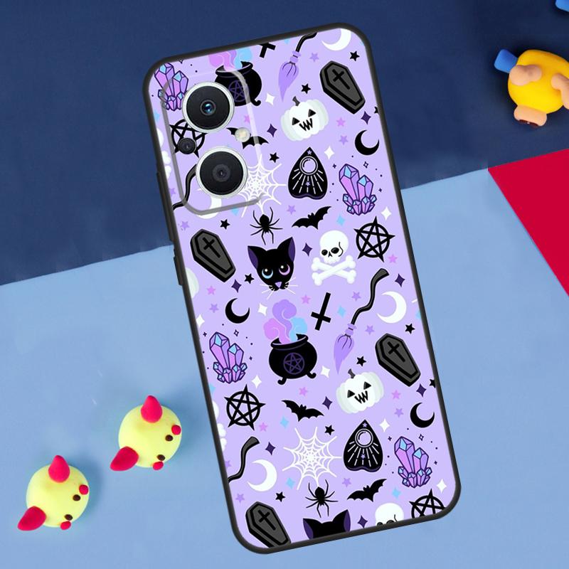 Girly Pastel Witch Goth For OPPO Reno 14 13 12 11 10 Pro 11F 12F 13F 14F 7 8 Lite 8T OPPO Find X9 X5 X6 X8 Pro Case