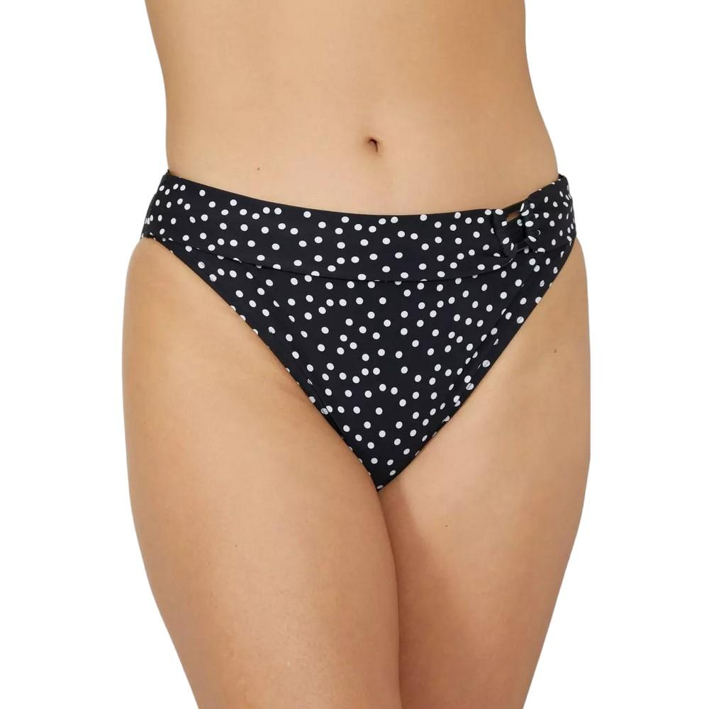 Wunderschöne Damen-/Damen-Bikinihose mit gepunktetem Ringdetail