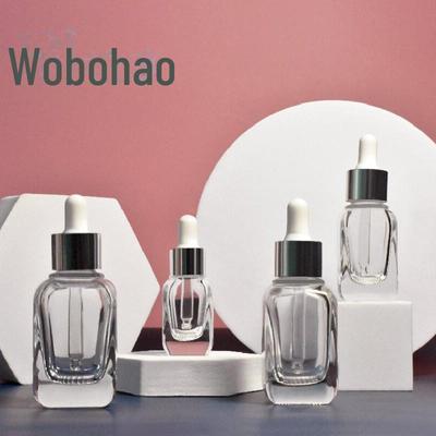 Ätherisches Öl-Set: 10ml Tropfflasche, 30ml Quadratische Glasflasche mit dickem Boden, 40ml Sprühflasche für Essenzflüssigkeiten