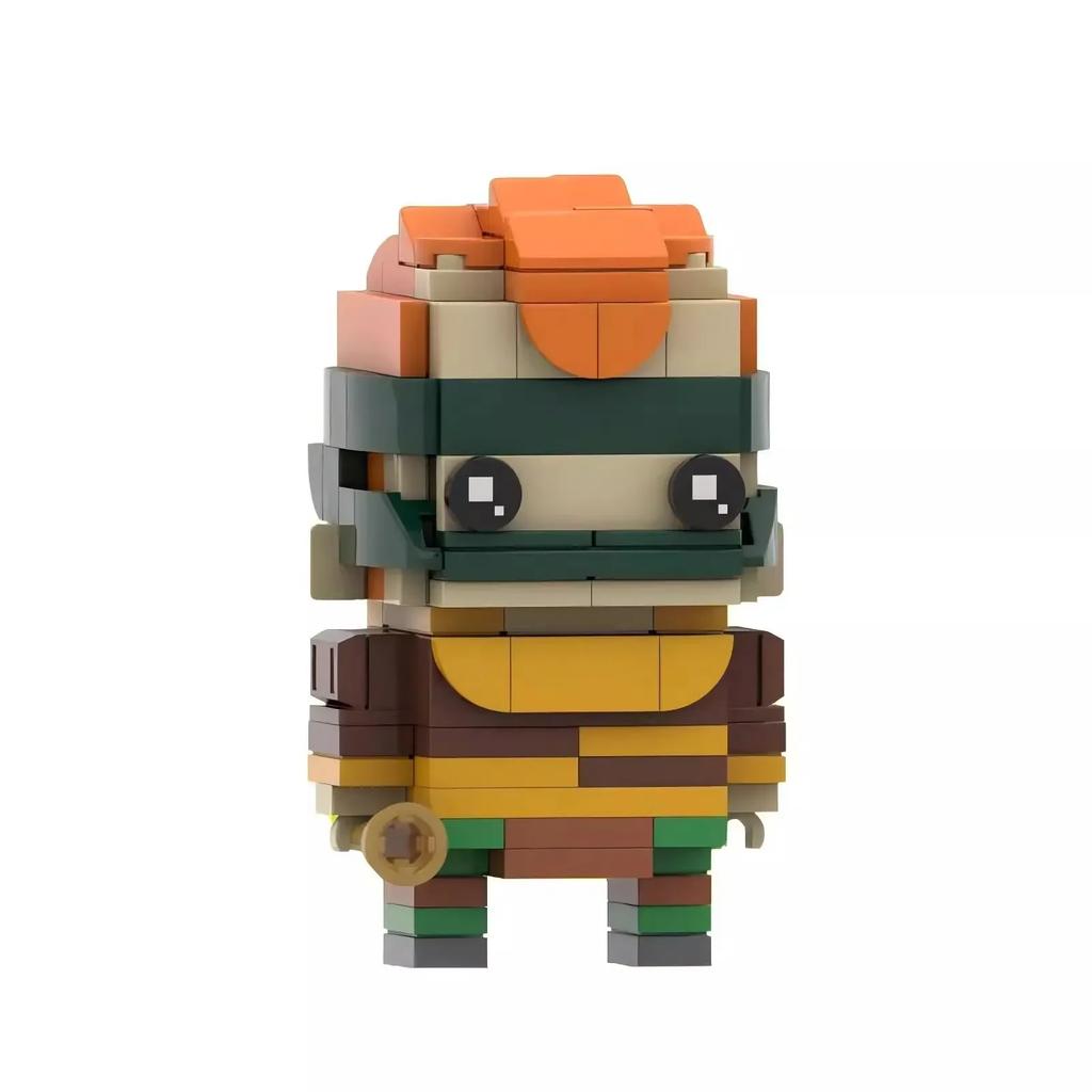 MOC Animated Movie Figures Turtle Mecha Model 1987 Violent Tortoise Warrior Mini Doll Building Block Kid Toy Adult Birthday Gift
