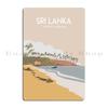 Sri Lanka Hikkaduwa Travel Poster Metal Plaque Poster PaintingCinema Designing Designer Club Tin Sign Poster