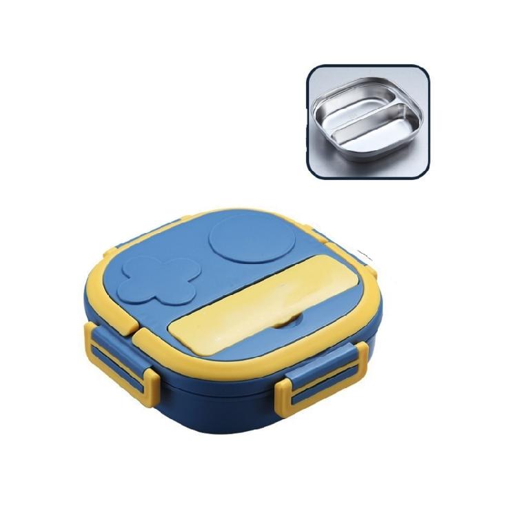 Elegant Two Level Lunch box with Seal Lid Unique Multi Layer Food Storage Box for Business Lunches and Outdoor Picnics