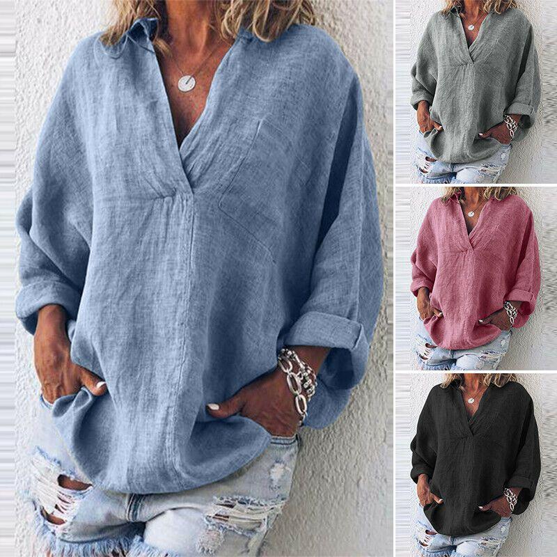 Elegant And Timeless Women's Oversized Cross V Neck Blouse With Ethnic Appeal