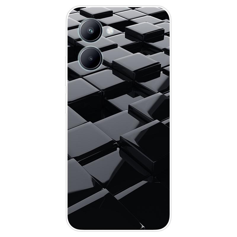 CXKJ Coque Pour Realme C33 (6.50 Pouce),2 Pack Noir Housse