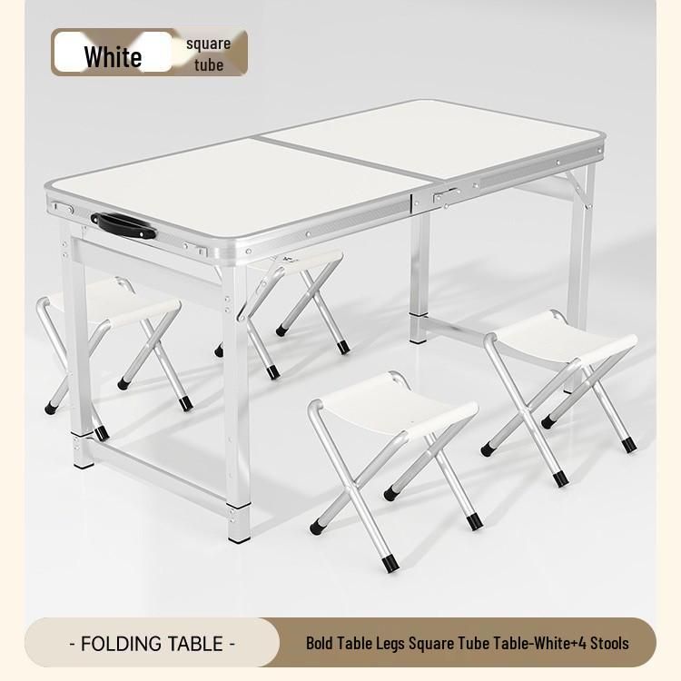 Portable Outdoor Camping and Market Folding Table