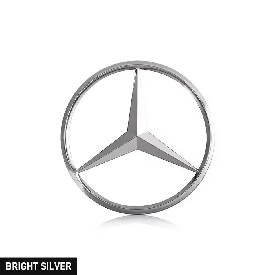 

Car Sticker For Mercedes Benz 1PCS 70mm Car Engine Badge Hood Stickers 3D Metal Emblem Decoration Decal for Mercedes Benz AMG A 70mm