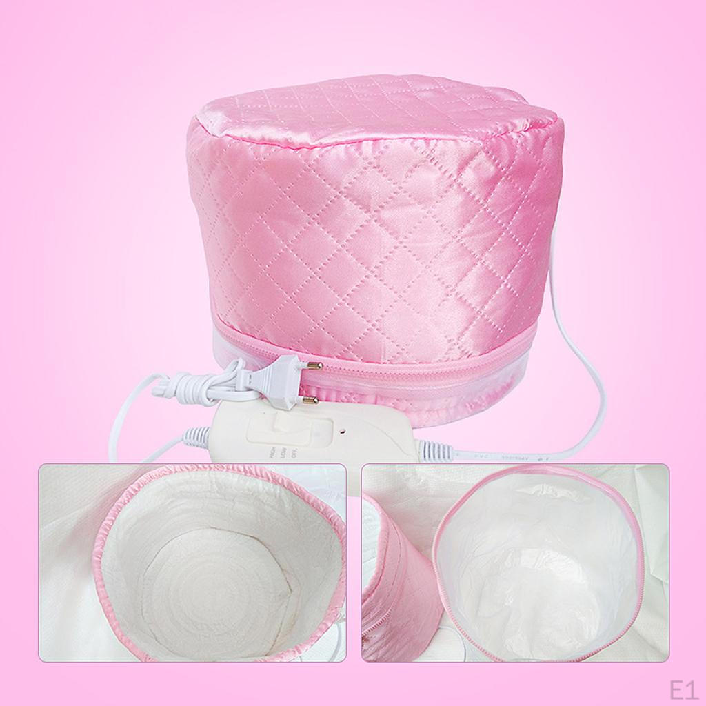 Hair Heating Hat Steamer 3Modes Safe for Deep Conditioning Home Salon