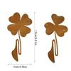2pcs Artistic Three Leaf Shape Lawn Ornaments Garden Insert Signs For Gardens Patios And Balconies