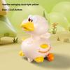 Mechanical Swinging Toy Duck Toddlers Learning Development Plastic Material