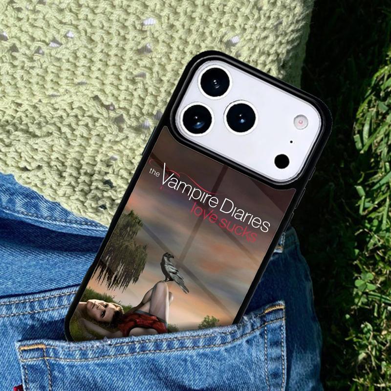 The Vampire Diaries Phone Case For iPhone 17 AIR 16 Pro Max 15 14 Pro 11 12 13 Shockproof Silicone Cover