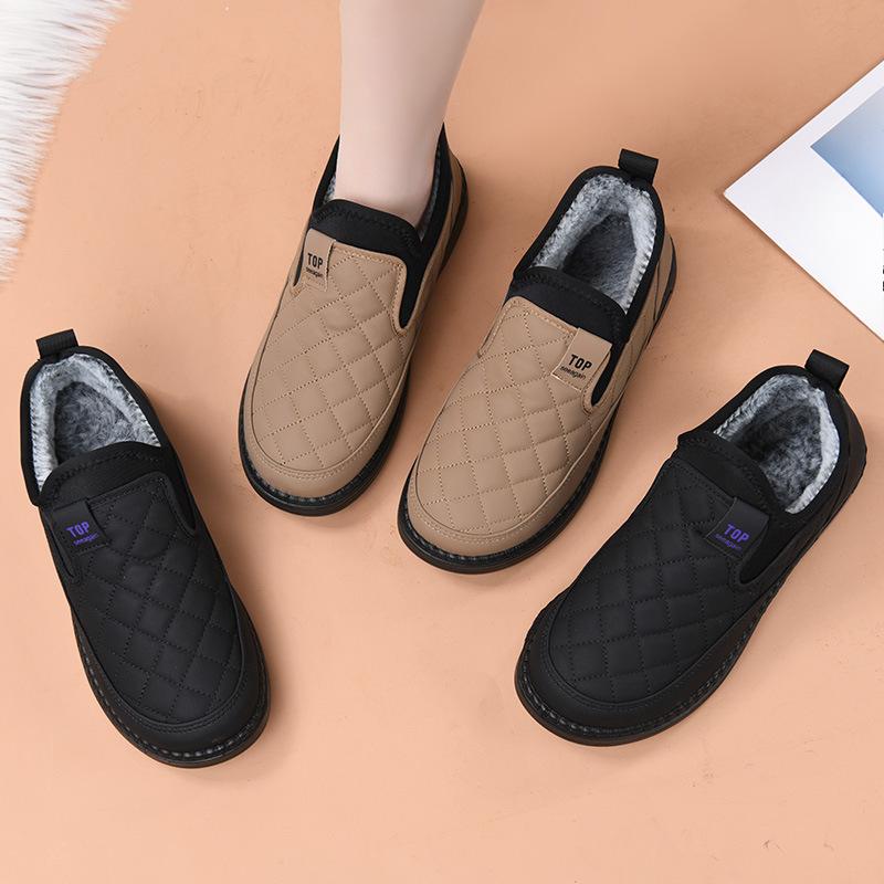 Fleece Warm Shoes, Waterproof Cotton Shoes, New Casual Cotton Shoes for Women