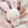 1/2Pcs Mini Angel Bunny Plush Keychain Cute Soft Rabbit Stuffed Toy Hanging Pendant Kawaii Gift For Girls Boys Gay Les Trans