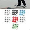 8Pcs LED-Equipped Roller Skate Wheels for Indoor Use, 32 X 58 Mm with Bearings