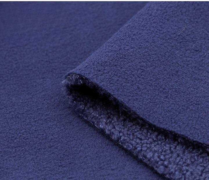 Suede Velvet Composite Lamb Wool Fabric Winter Thickening Warm for Diy Sewing Clothing  Wholesale Cloth