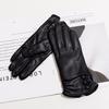 Womens Genuine Leather Gloves Winter Warm Touchscreen Compatible Fashion Outdoor Sport